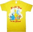 Sesame Street It's All Good in the Hood Yellow T-shirt Tee
