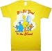 Sesame Street It's All Good in the Hood Yellow T-shirt Tee