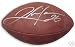Clinton Portis Autographed/Hand Signed Wilson NFL Duke Leather Football