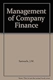 Management of company finance