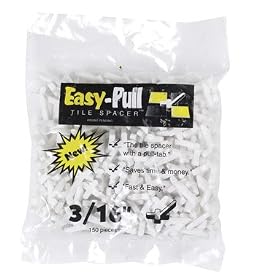 VITREX Footprint Tools Limited 13652 Tile Spacer with Pull Tab 3/16"