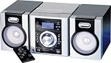 AEG MC 4415 Kompaktanlage (MP3,USB, 100 Watt, 2-Band-Radio) silber - 