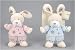 Nicotoy Baby Kuscheltier Hase rosa