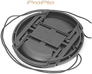 ProPto(TM) 77mm Protective lens Cap for DSLR Cameras Including Nikon, Canon, Sony and More with the Lens Cap Leash