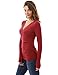 PattyBoutik Women's V Neck Empire Waist Ruched Blouse