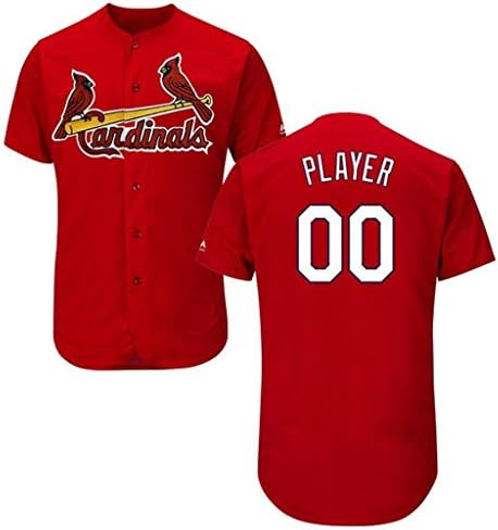 YAOPS Man St.Louis Cardinals Customized-Red Collection Jersey size 60