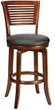 Hillsdale Torino 30-Inch Swivel Bar Stool-Completely KD, Brown Cherry Finis ....