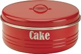 Typhoon Cake Storage Tin in Red