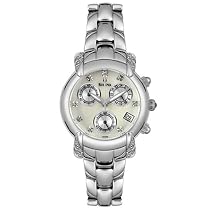 Bulova Women's Diamond Accented Chronograph Watch #96R59