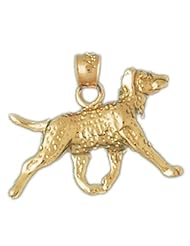 Dazzlers Solid 14 karats gold Dalmation Dog Charm Pendant Available in three colors from jewelsberry (weights: 2.5 grams only)
