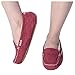 Snoozies Womens Indoor Outdoor Sole Ultra Soft Lining Suede Moccasins Slippers