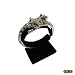 Silver Leopard Rhinestone Bangle Bracelet ~ Elegant Rhinestone Jewelry & Accessories ~ Great Gift Idea!