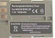 EN-EL3e battery for NIKON D100/D70 Outfit/D50 Set ENEL3