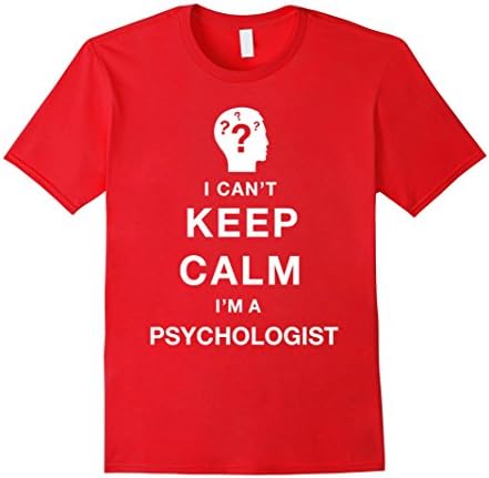 Men's I Can't Keep Calm I'm A Psycologist 2XL Red