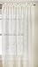 Lorraine Home Fashions Hopewell Lace Window Curtain Panel, 58-Inch by 63-Inch, Cream