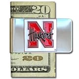 Nebraska Cornhuskers Large Money Clip/Card Holder - NCAA College Athletics Fan Shop Sports Team Merchandise