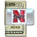 Nebraska Cornhuskers Large Money Clip/Card Holder - NCAA College Athletics Fan Shop Sports Team Merchandise