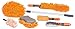 BIRDROCK HOME 6 PCS Car Wash and Cleaning Kit - Microfiber Cleaner â€“ Auto Care - Exterior and Interior Cleaning â€“ Tire Wheel Brush - Sponge - Duster - Extendable Cleaning Tool - Detailing Set