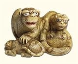 IMAGE OF Tigress with Cubs Netsuke