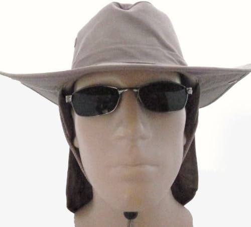 SAFARI Rimmed Hat Boonie Med-Large with Neck Protection and Strap - Color May Vary