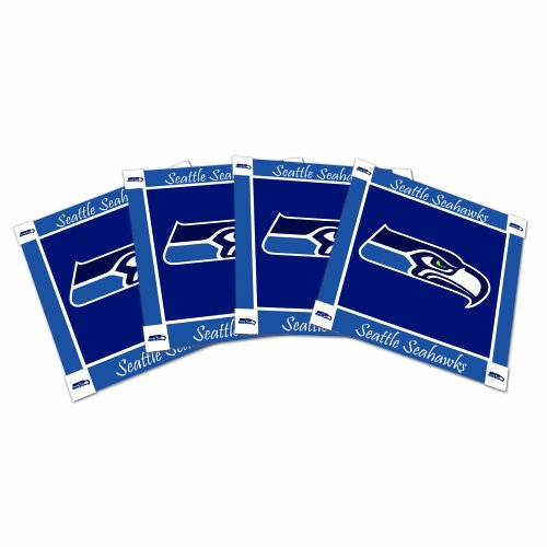 NHL Seattle Seahawks 4 Pack Ceramic Coasters