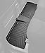 WeatherTech Custom Fit FloorLiners for Toyota Sequoia - 2nd Row (440937), Black