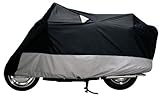 Dowco Guardian Weatherall Plus All Weather Waterproof Motorcycle Cover - Size Large, Full Dress 500-1100cc Bikes with Fairings and Bags