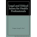 legal and ethical issues for health professionals