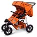 Tike Tech Double Trax360 Stroller - Orange