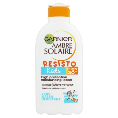 Garnier Ambre Solaire Kids Suntan Very High Moisturising Milk SPF30 With Cactus Nutriflavo Preisvergleich