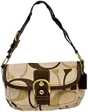Coach Cream Chocolate Handbag 12194B4H4