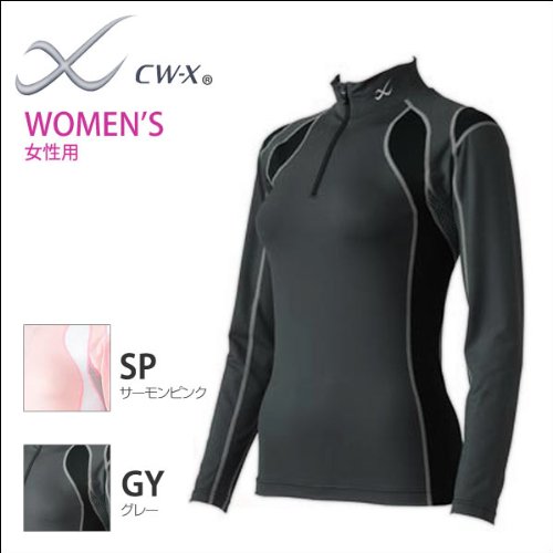 【ワコール】CW-X ドライメッシュジップアップロングスリーブ for women