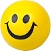 Happy Yellow Ball - Smiley Face - Bouncy Stress Balls