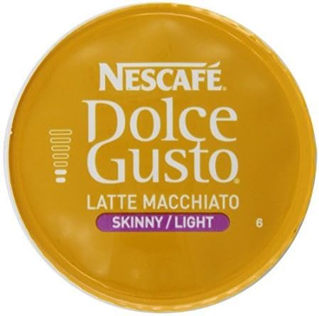 Nescafe Dolce Gusto Skinny Latte Macchiato, 16 Count (Pack of 3)