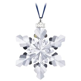 Swarovski Crystal Christmas Ornament, Annual Edition 2008