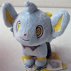Official Pokemon Center Canvas Plush Toy - 5" Shinx / Kolink (Japanese Import)