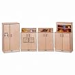 JNT2681JC - Five-Section Coat Locker with Coat Hooks
