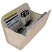 Lady Elegance Purse Organizer, Beige