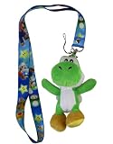 Mario Bros Yoshi Lanyard - Nintendo Super Mario Bros Yoshi Keychain Lanyard