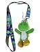 Mario Bros Yoshi Lanyard - Nintendo Super Mario Bros Yoshi Keychain Lanyard
