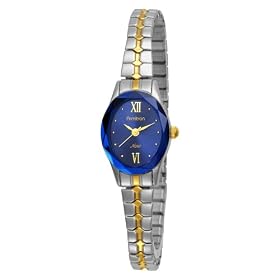 Armitron Womens 753769BLTT NOW Two-Tone Expansion Band with a