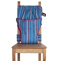 Totseat The Washable Squashable Highchair (Blue Stripes)