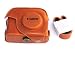 EzFoto Brown Simulated Leather Case for Canon PowerShot G11 & G12