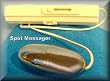 Powerful Wired GT Silver Bullet Spot Style Back, Scalp, Body Battery Massager