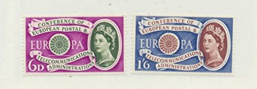 Great Britain Scott #377 To 378 - Europa/CEPT Issue From 1960 - Collectible Postage Stamps