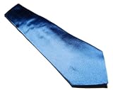 Polo Ralph Lauren Purple Label Blue Satin Silk Italy Tie