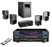 Pyle Home PT598AS 5.1-Channel 350 Watt Home Theater Receiver Surround Sound Package with Subwoofer/Center and 4 Satellite Speakers