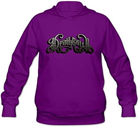 Woman's Death Row Tattoo Hoodies Purple
