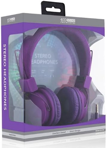 ECO-V20 Stereo Headset-Purple