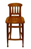 Captian's Weather Lacquered Bar Chair